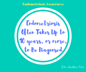 Endo takes up to 10 years to be diagnosed